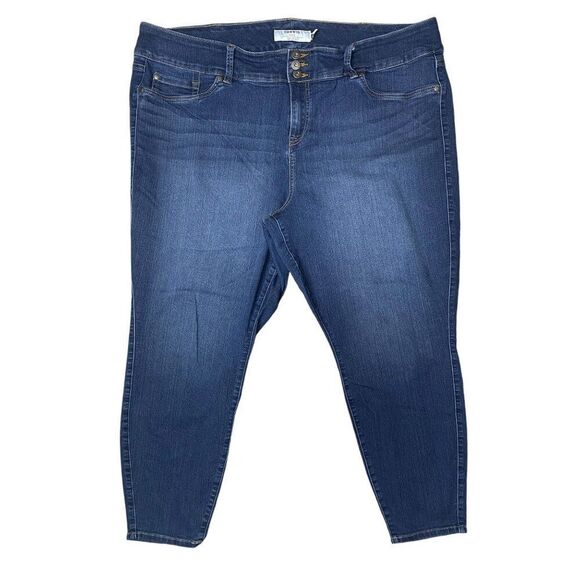Torrid Plus Size Skinny Jeans Size 26R - Picture 1 of 6